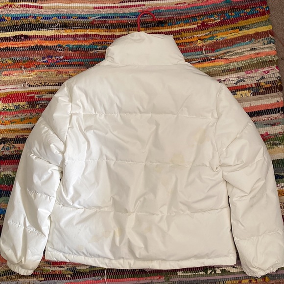 forever 21 all white bubble coat - Picture 3 of 3